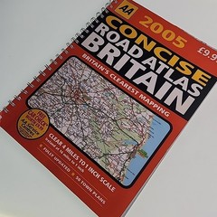 Concise Road Atlas Britain AA 2005 Paperback Book
