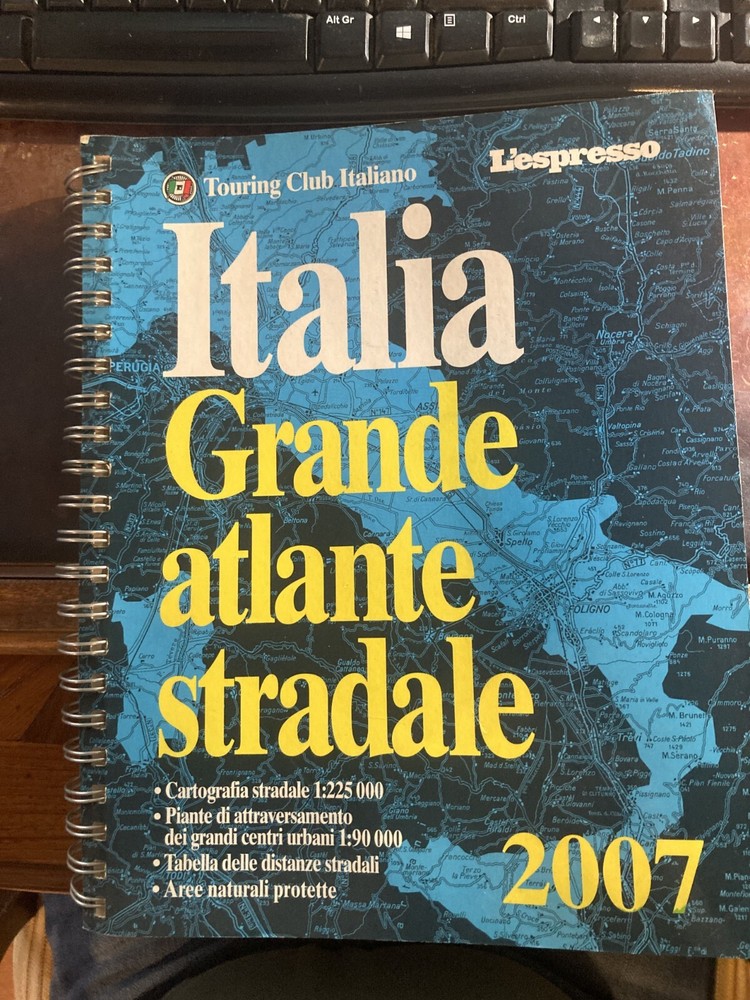 Italia Grande Atlante Stradale agg. al 2007. Touring Club Italiano L’Espresso.
