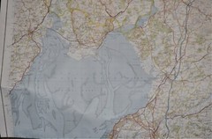 Very large scale Ordnance Survey Map 1: 50 000 Kendal & Morecambe 1980