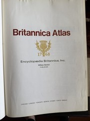 Vintage Britannica Atlas, Copyright 1969, Hardcover NICE!