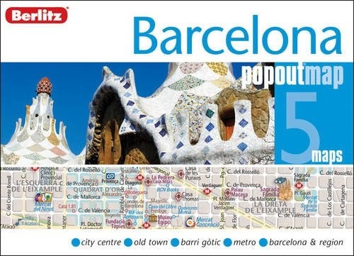 Barcelona Berlitz Popout Map (Berlitz PopOut Maps), Berlitz, Good Book