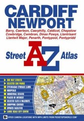 Cardiff & Newport Street Atlas (A-Z Street Atlas),Geographers A-Z Map Company