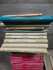 Vintage Bundle Series OS Maps Job Lot Lincoln Broards Ben Nevis Loch Ness Etc
