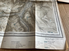 topografisk kart over norge – blad 42 a. opdal 1931