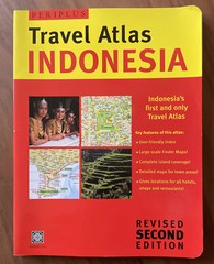 Indonesia Travel Map Book Periplus Revised 2nd Edition Paperback Excellent