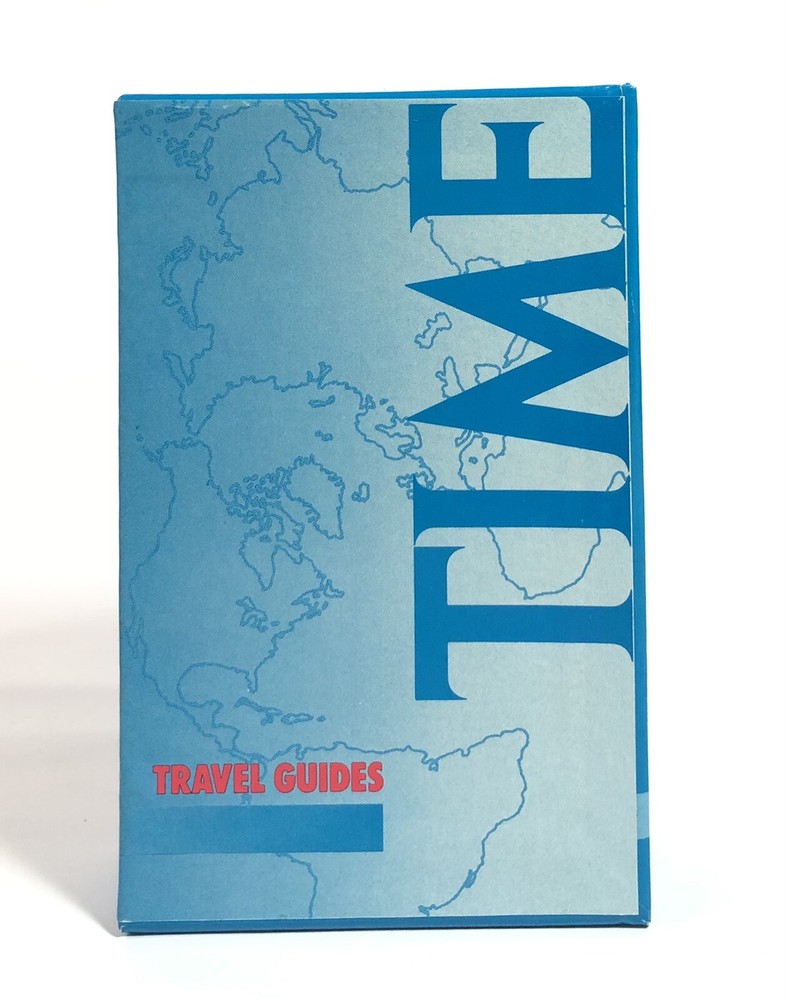 Vintage TIME Travel Guides 3 Volume Set World Travel U.S. Travel & Diary 1989-90