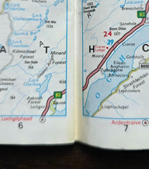 Vintage CASTROL 1990 Road Atlas of Great Britain – Exclusive to Halfords
