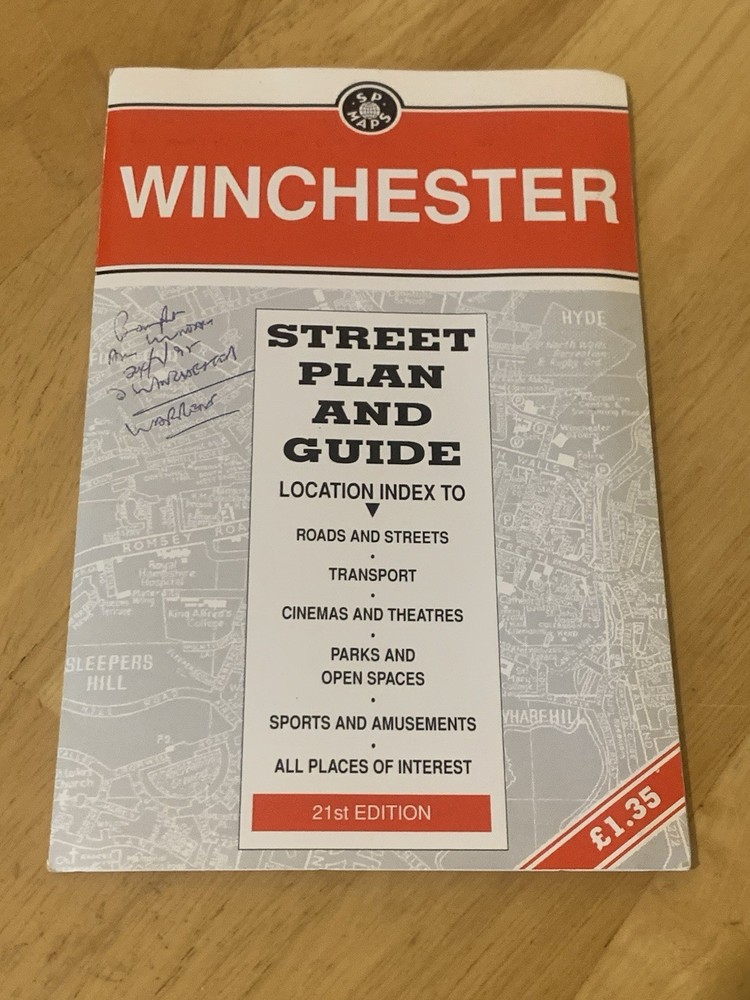 SP Maps Winchester Street Plan and Guide 21st Edition