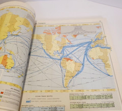 Vintage Goode’s World Atlas Rand McNally 9th Edition Hardcover Published in 1953