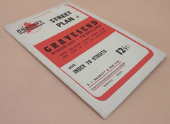 Barnett Street Plan Of Gravesend With Index To Streets Map