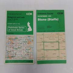 Bundle X20 Road/Leisure/Street Maps & Guides, Staffordshire/Shropshire, O/S etc
