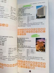 Vintage Travel Guide with Map – Hotels 1999 Singapore New Asia by Tourism Board