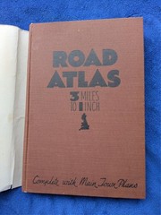 Road Atlas of Great Britain 1955 Hardback Book Vintage VGC – USED with DJ