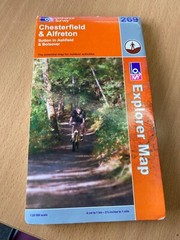 Ordnance Survey Explorer Maps, silver stripe covers. Choose one or more