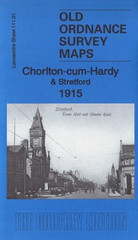 MAP OF Chorlton cum Hardy & Stretford 1915 Lancashire Sheet 111.01 NEW