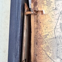 Vintage Ordinance Survey Maps & Binder Of Street Surveys Assorted As Found