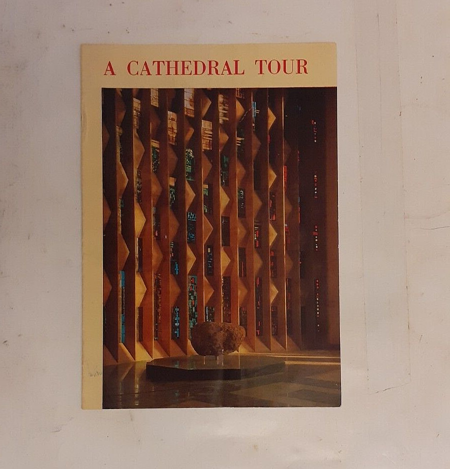 Collectable Souvenir Guide/Pamphlet. A Cathedral Tour. Coventry Cathedral 1970’s