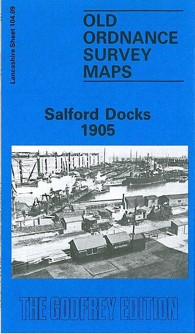Salford Docks 1905, 1916 or 1932 Lancashire Sheet 104.09
