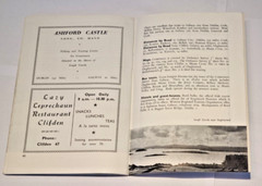 1965 tourist map of Ireland & 2 old guide books Galway & Connemara with maps