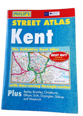 Kent (Philip’s Street Atlases). 9780540087518