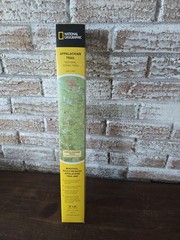 National Geographic Reference Map Ser.: Appalachian Trail Wall Map 18×48