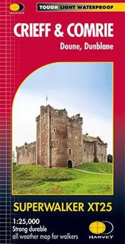 Crieff & Comrie (Map) Superwalker XT25 (UK IMPORT)
