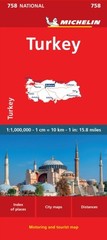Turkey – Michelin National Map 758 by Michelin (Sheet map, folded)