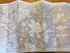 1987 Ordnance Survey Pathfinder Map 1158 TQ 08/18 Hillingdon And Wembley