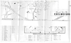 CHELMSFORD Street plan by BARNETT’S – 1980’s