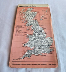 Ordnance Survey One Inch Series Map – Penrith – Sheet 83 – Published in 1964