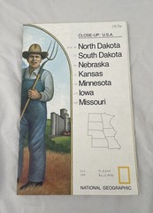 Vintage National Geographic Close Up USA The North Central States March 1974