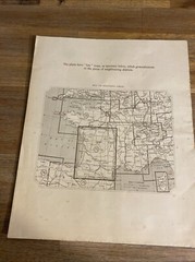 A specimen plate from Times Atlas of world mid century Plate 72 France- Sth West