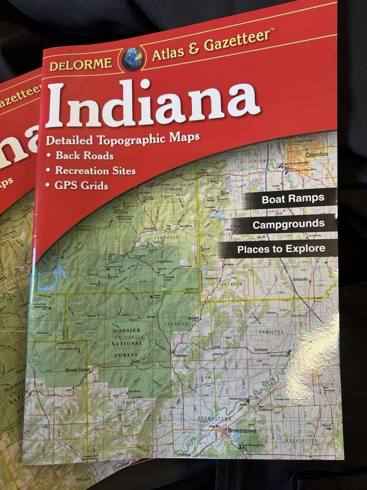 Indiana Atlas & Gazetteer, Fifth Edition (2010) English Atlas