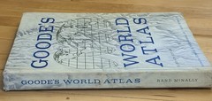 1960 Goode’s World Atlas 11th Edition Fifth Printing Rand McNally Hardcover