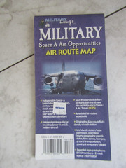 Military Living’s Military Space- A Air Opportunities Air Route Map 2000