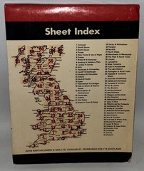 Bartholomew 1:100,000 National Map – Cambridge, Sheet 20 – 1980