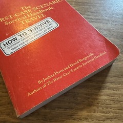 The Worst Case Scenario Survival Handbook: Travel (Paperback Book Red Cover)
