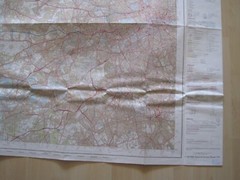 Ordnance survey map Landranger series West London sheet 176 scale 1:50 000
