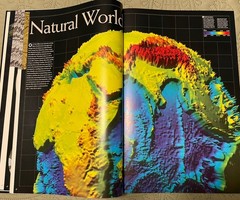 National Geographic Atlas Of The World Eighth Edition Slipcover VG Maps Cities