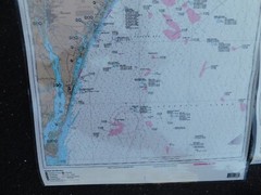 Vintage 1990’s Captain Segull’s Maps Cape May Chesapeake Bay & North Carolina