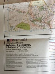2005 Ordnance Survey Explorer Map 216 Welshpool And Montgomery – Bishop’s Castle