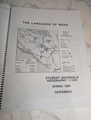 The Language of Maps by Philip J. Gersmehl – Pathways in Geography Series 1996