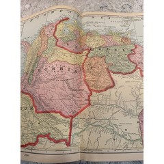 1904 Cram’s Modern Atlas The World Indexed Hardcover JL