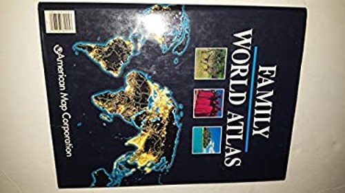 Family World Atlas Hardcover American Map Publishing Staff