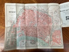 Grieben’s Guide Books Brussels & Antwerp 1914