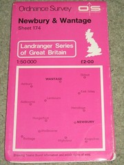 Ordnance Survey Landranger 1:50,000 sheet 174 Newbury & Wantage – 1981