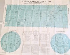 Philips’ Chart of the Stars Map by George Philip & Son 1940, The London Geograph