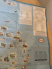 Esso The Caribbean With The Bahamas And Bermudan Map 1956