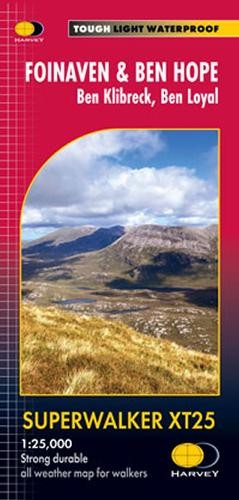Harvey Maps Foinaven & Ben Hope (Map) Superwalker XT25 (UK IMPORT)