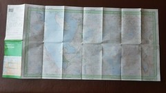 1992 old vintage OS Ordnance Survey – Pathfinder map 119 – Loch Ewe